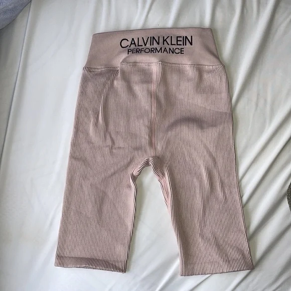Calvin Klein performance ribbed shorts NWOT - Picture 2 of 4